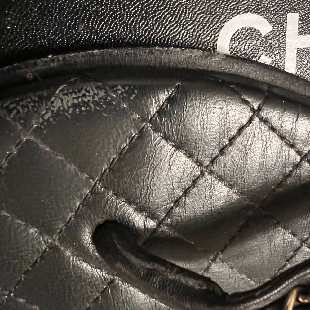 Chanel thong logo black sandals sz 39 - Picture 5 of 7